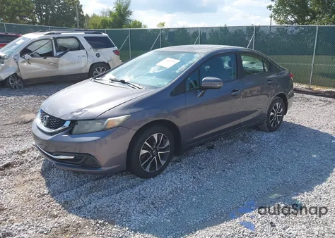 2015 Honda Civic Ex from USA, damaged, VIN 2HGFB2F8XFH507099